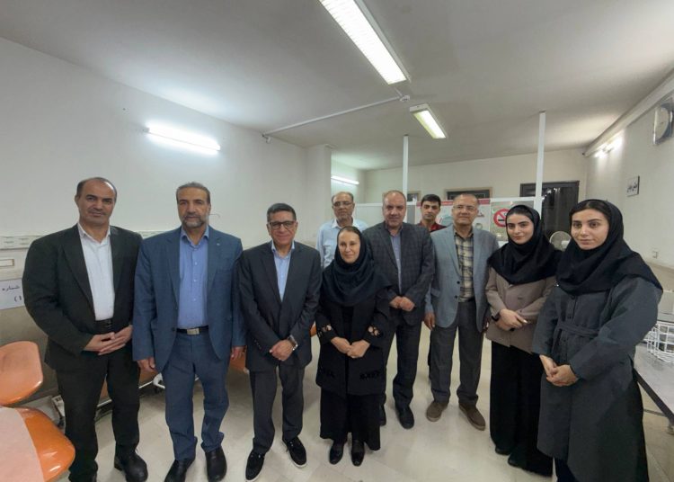 بازدید دکتر احمد قره باغیان رئیس سازمان انتقال خون کشور